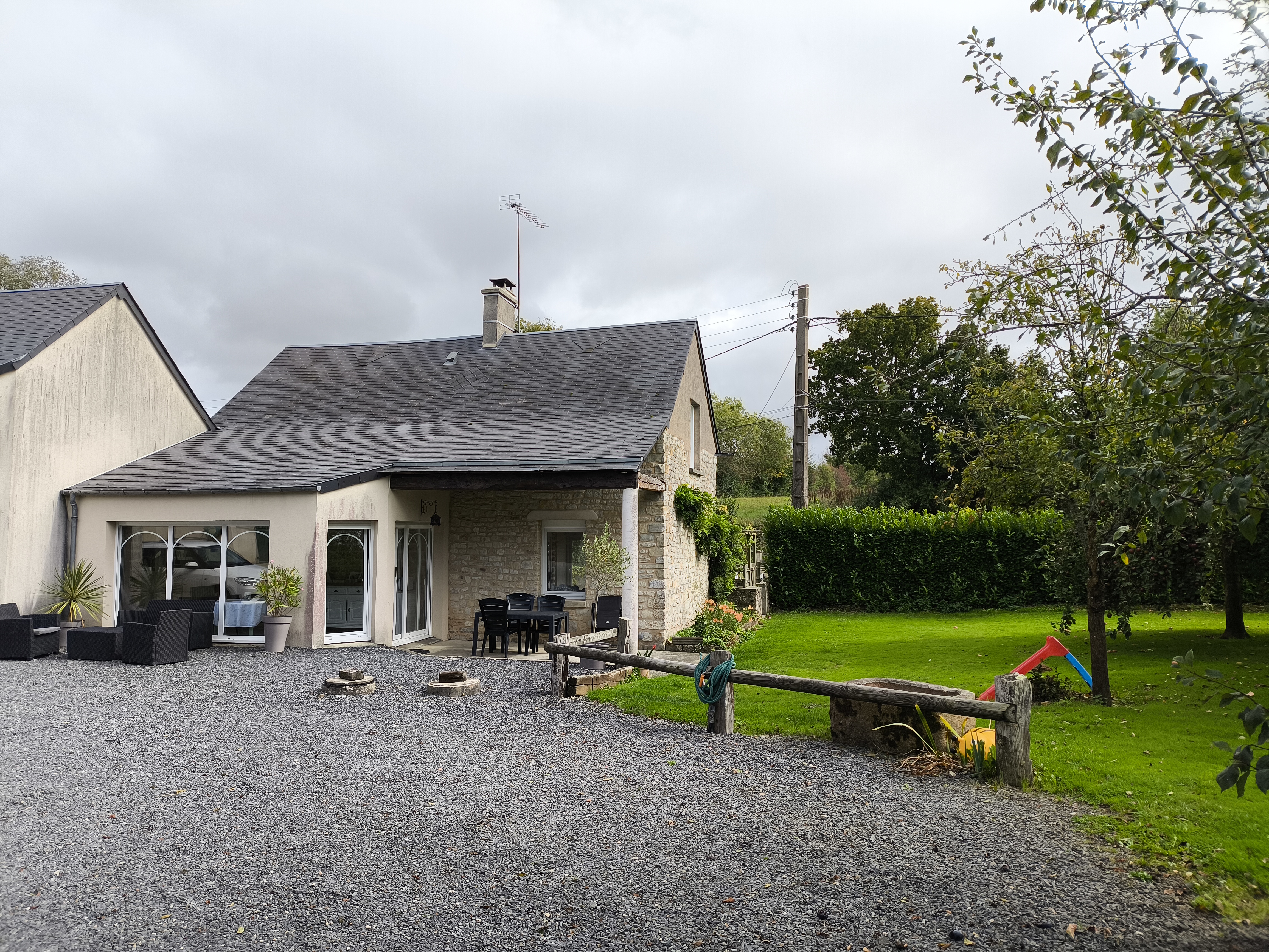 Véranda privée d'accès